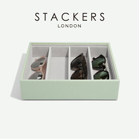 【STACKERS】クラシック ジュエリーケース ディープ Deep 4sec セージグリーン Sage Green スタッカーズ