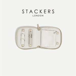 �ySTACKERS�z�R���p�N�g�W���G���[���[�� �I�[�g�~�[���@Oatmeal Compact Jewellery Roll�@�X�^�b�J�[�Y�@�g���x��