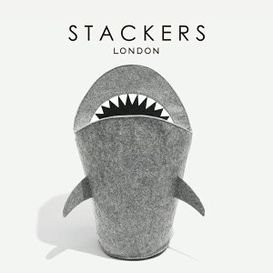 ySTACKERSz[oXPbg }[N V[N Mark Shark Little Stackers gX^bJ[Y Laundry Storage Basket @X^bJ[Y