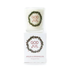 【KLINTA】GOD JUL マッサージキャンドル 90ml クリスマス限定 オレンジ＆クローブ　ゴールド・フランキンセンス　チェリーアップル＆シナモン　イギリス