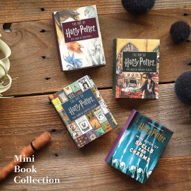 【 Books 】Mini Book Collection ハリーポッター　Harry Potter 9.5x7.3cm　ミニ絵本 洋書　英語　Magical Places Creatures Graphic Design