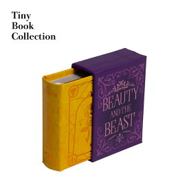 【 Books 】Tiny Book Collection 美女と野獣 Beauty and the Beast　ミニチュア タイニーブック　5x4cm　ミニ絵本 洋書　英語　Disney PRINCESS
