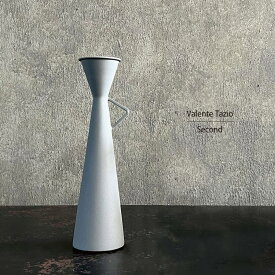 【HUNT9】Valente Tazio Second　ヴァレンテ 　花瓶　ベース　H275mm 　アイアン　グレー