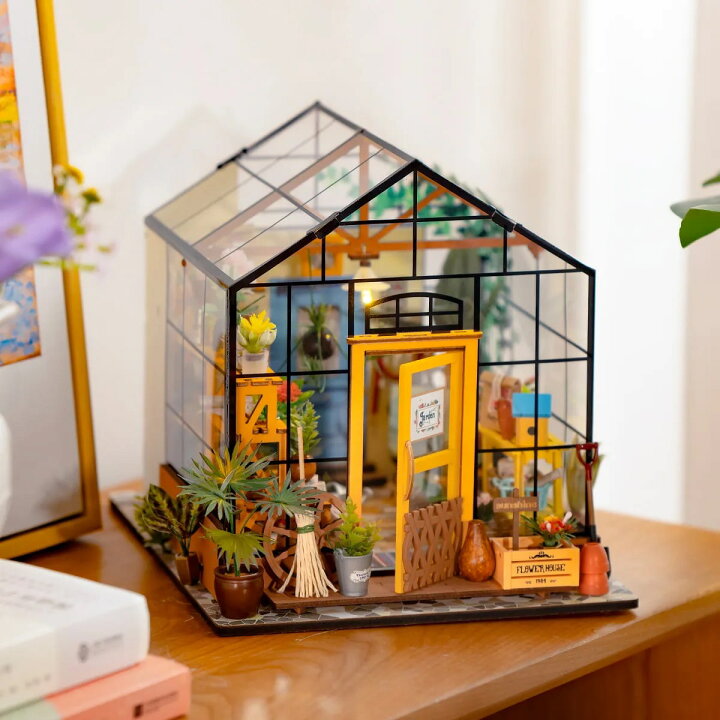 楽天市場】【Rolife】 ガーデンハウス Garden House DIY ミニチュア 