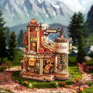 �yRolife�z�h���[���M�t�g�t�@�N�g���[�@Christmas Dream Gift Factory �@�~���[�W�b�N�h���[�}�[�@�E�b�h�p�Y���@�~�j�`���A EAB01