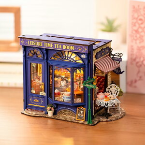 �yRolife�z���W���[�^�C�� �e�B�[���[�� Leisure Time Tea Room DIY �~�j�`���A�@�h�[���n�E�X�@DG171