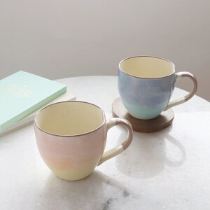【TANZAN】わたあめ グラデーション マグカップ  ピンク ブルー 日本製 美濃焼