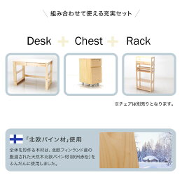 【北欧産天然木】学習机学習デスクコンパクト木製勉強机無垢机つくえデスクおしゃれナチュラルダークブラウンシンプル棚付き