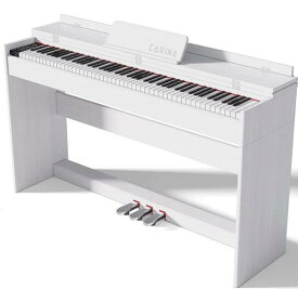 【5カラー】電子ピアノ 88鍵盤 ハンマーアクション鍵盤 ホワイト ブラック ピアノタッチ感 木製スタンド 3本ペダル【演奏動画あり】【1年保証】【PL保険加入済み】