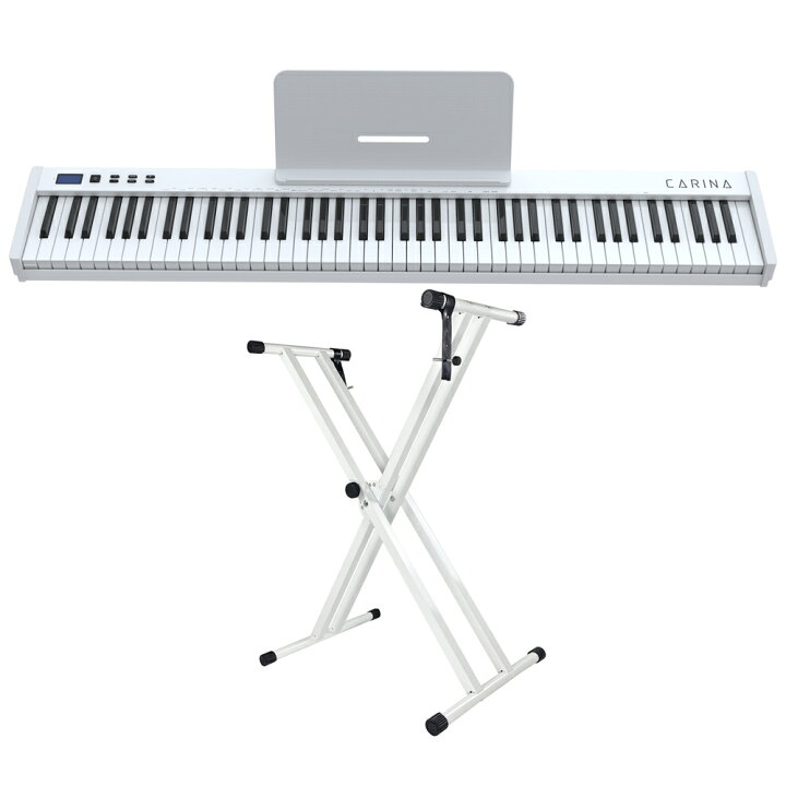 楽天市場】【最新モデル】電子ピアノ 88鍵盤 スタンド 椅子セット 充電 