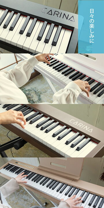 楽天市場】【最新モデル】電子ピアノ 88鍵盤 充電タイプ dream音源 