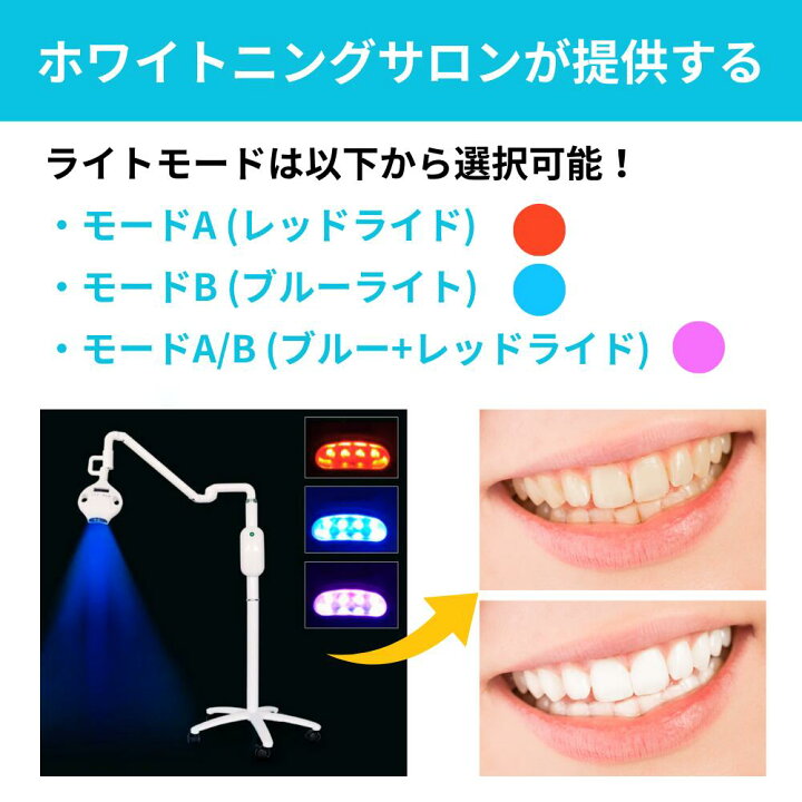 楽天市場】【開業支援 プロ仕様の輝き】LEDホワイトニングセット：専用  