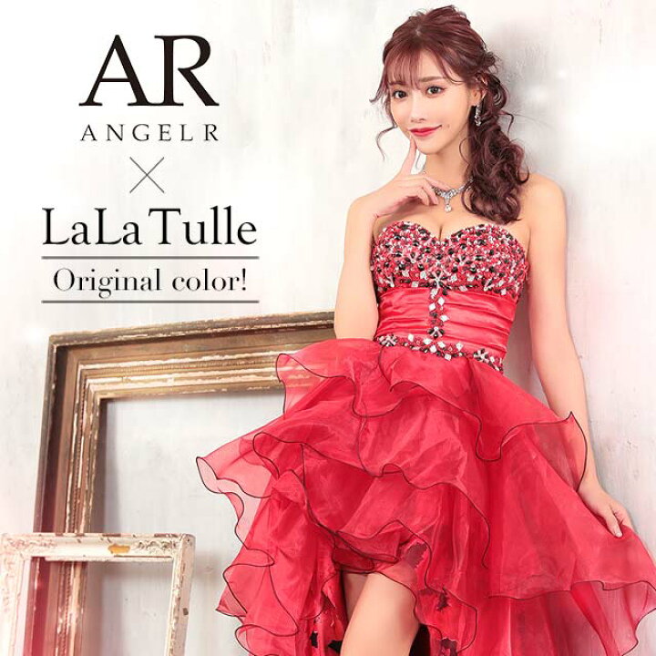 楽天市場】エンジェルアール Angel-R ar7617 前ミニ フラワー プリント  