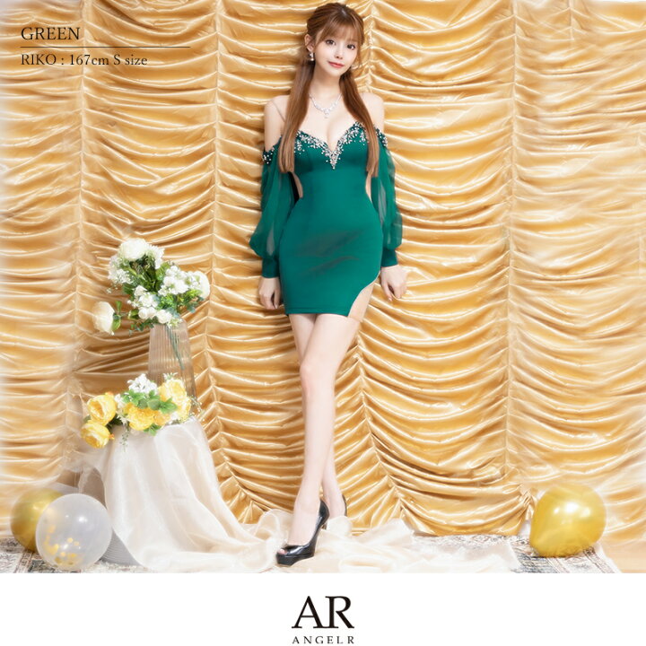 楽天市場】エンジェルアール Angel-R キャバドレス ミニ タイト 