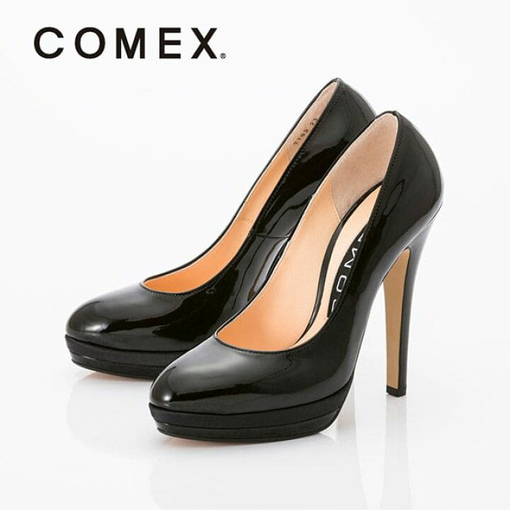 楽天市場】コメックス COMEX レザー ラウンドトゥ パンプス ブラック(13cmヒール) 送料無料 レディース 女性 可愛い ヒール かわいい おしゃれ 歩きやすい 痛く ない キャバ フォーマル パーティー ミュール 美脚 コスプレ 結婚式 二次会 演奏会 ピンヒール ブランド 疲れ ...