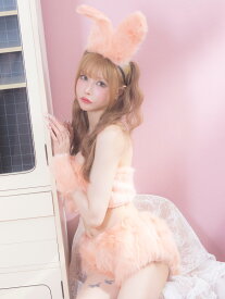 【即日発送】 ハロウィン コスプレ バニーガール コスプレ 5点セット カチューシャ 衣装 仮装 キャバ ドレス キャバ嬢 レディース 女性 大人 コスチューム セクシー エロ ハロウィン 可愛い アニマル 露出少なめ モコモコ しっぽ 体型カバー バニー うさ耳 うさぎ 2025 tika