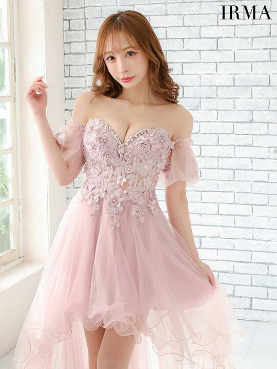 楽天市場】IRMA イルマ キャバドレス ロングテールドレス オフ  
