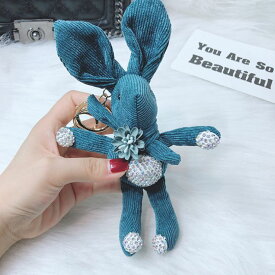 【数量限定】キーホルダー プレゼント 飾り バッグ おもちゃ うさぎ　デザイン キーホルダー