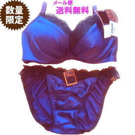 fran de lingerie ブラジャー ショーツ セット 盛ブラ レディース レース 刺繍 メール便 送料無料 楽天ランキング　ブラショ シフォン 下着 シンプル セールサイズF70 深いパープル系 お試し ワイヤー入り 福袋 おまかせ 単品 ポイント消化 f5