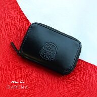 新作【mu-福だるま-】本革 Rファスナー コンパクト財布 福だるま【DARUMA】［mu-11360］