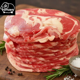 ラム肉 ジンギスカン ラムロール スライス 500g 厚切り 5mm 焼肉 BBQ 冷凍 真空パック 羊肉 生ラム 好きにも おすすめ ラム善