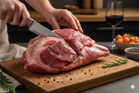 ≪自由に選んで5個以上で送料無料対象商品≫生ラムレック 250g 赤身が多く肉汁豊富！未冷凍のチルド品です！ご希望を備考欄（ご注文手続き最終ページ）へお知らせください。↓ ↓
