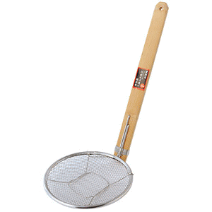 PROシリーズ 業務用 竹柄そば揚げ 縦柄L型 18cm アークランズ