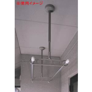 川口技研 ホスクリーン Z型 軒天用  Z-107-LB ライトブロンズ 1セット2本組