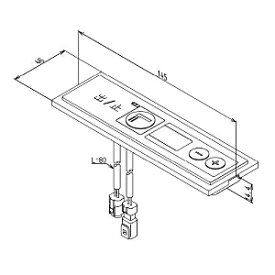 TOTO サーモスタッドバス水栓交換用部品 コントローラ THE3 TEB1型用