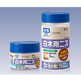 カンペハピオ　水性白木用ニスA　【300ml】　[つやけし乳白色]