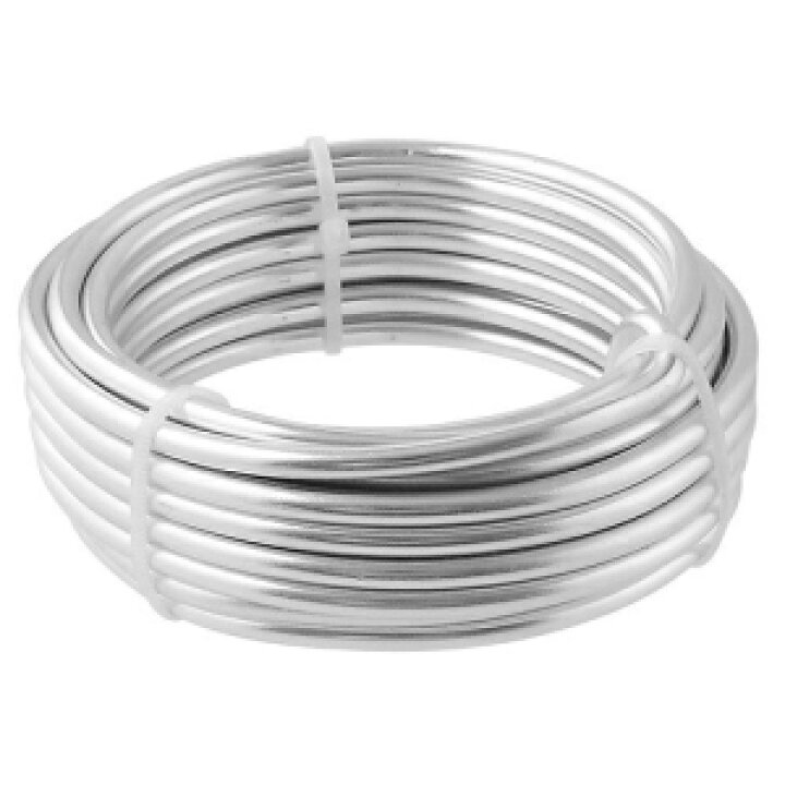 自然作 アルミ 針金 盆栽 白 150g 直径4.0mm アークランズ Arclands Online 楽天市場支店 自然 アルミ(盆栽)針金 白 150g 3.0mm