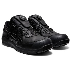 アシックス 安全靴 ウィンジョブ CP306 BOA ブラック×ブラック 25.5cm 1273A029.001