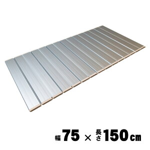 東プレ Ag折りたたみ風呂ふた メタリックグレー 幅75×長さ150cm L15 風呂フタ 風呂蓋