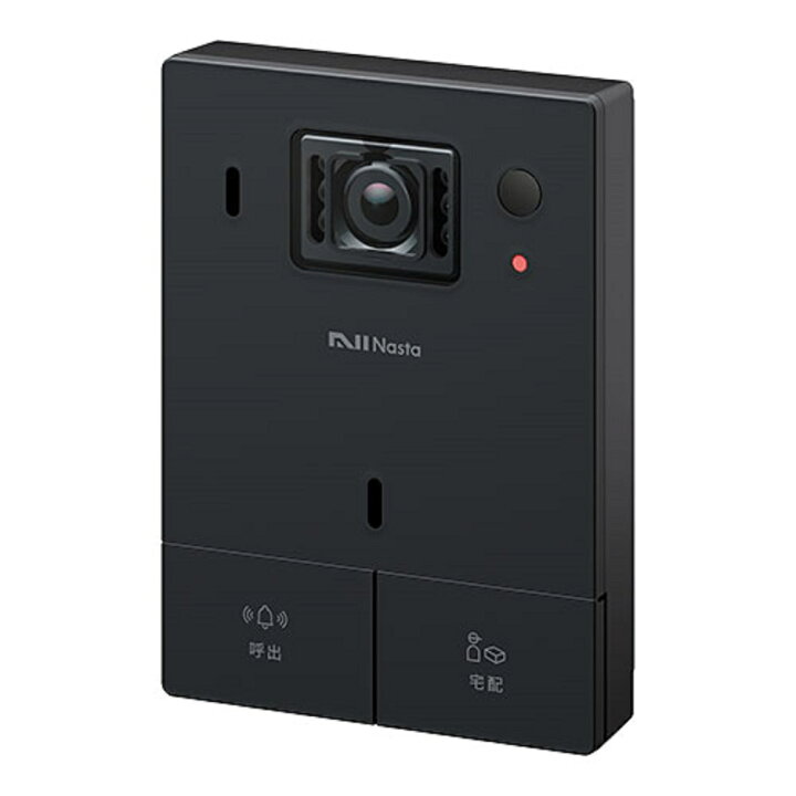 楽天市場】ナスタ Nasta スマホ対応インターホン ブラック KS-DP01U-BK 