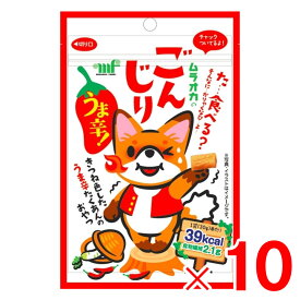 【7月20日限定！最大100％ポイントバック】村岡食品 ごんじり うま辛 30g ×10個 セット販売