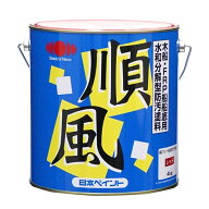 【7月20日限定！最大100％ポイントバック】日本ペイント 順風 4kg レッド 船底用防汚塗料