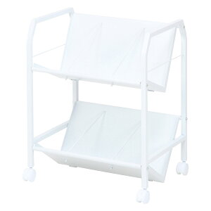 不二貿易 ファイルワゴン2段 TG-2 【メーカー直送・代引不可・置配不可・配送地域限定】