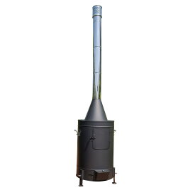 【7月20日限定！最大100％ポイントバック】ホンマ製作所 ガーデンストーブ 120タイプ ブラック HG-510BK 焼却器