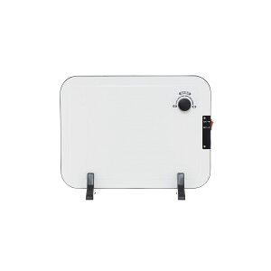 山善 ミニパネルヒーター 薄型 温度調節機能付 DP-SB1610-W