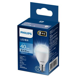 �t�B���b�v�X LED�d�� E17 40�` �����F���� LDA4D-G-E17/E/K/1P