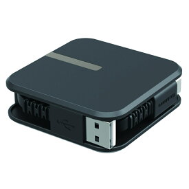 【8月5日限定！最大100％ポイントバック】カシムラ USB充電＆同期ケーブル リール1.5m A-C BK AJ-667