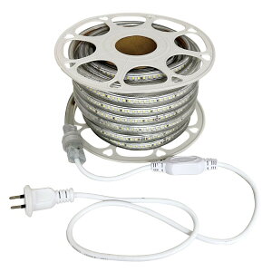 �x�m�q LED ���[�v���C�g �Жʔ��� 10m �d���t �����F 6000K FRL-W10M