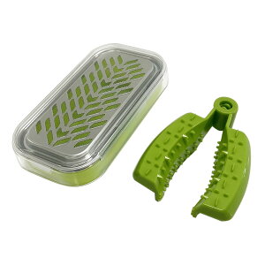 プリンス工業 スマートおろし器 mini 安全ホルダー付 グリーン PR1429
