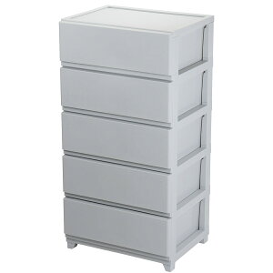 JEJ デコニー シーヴォ ワイド5段 ライトグレー