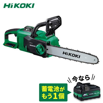 楽天市場】HiKOKI コードレスチェンソー 36V セット品 マルチボルト 