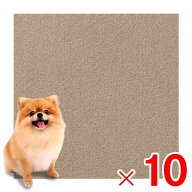 【10月5日限定！最大100％ポイントバック】東リ ウィズペットフロア ペットマット WPF11 マロン ×10枚 …