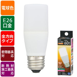 �I�[���d�@ LED�d�� E26 60�`���� �d���F LDT6L-G IS5