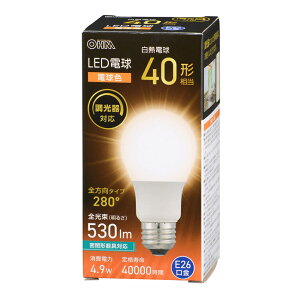 �I�[���d�@ LED�d�� E26 40�`���� ������Ή� �d���F LDA5L-G/D AG5