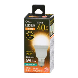 �I�[���d�@ LED�d�����^ E17 40�`���� ������Ή� �d���F LDA4L-G-E17/D AG5