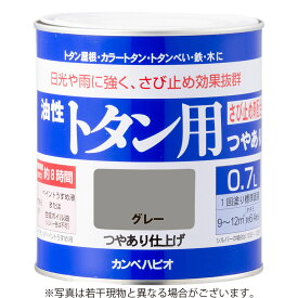 カンペハピオ 油性トタン用 0.7L グレー